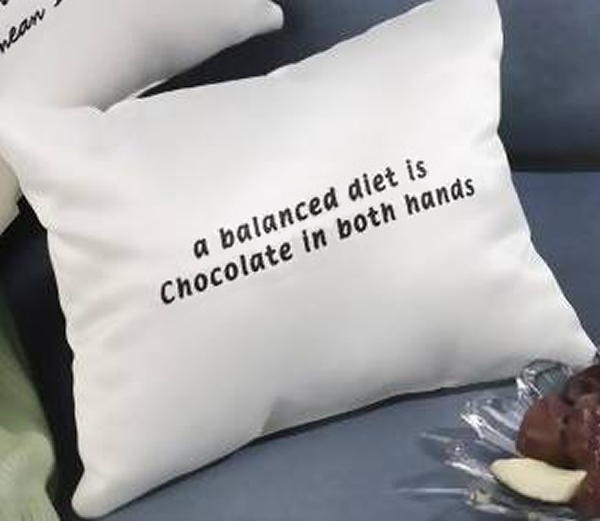 Chocolates Pillow