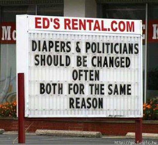 Diapers and Politicians