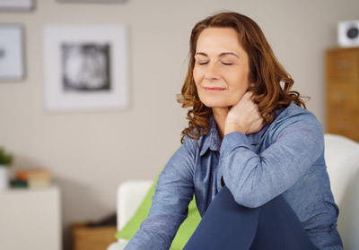 Woman with Fibromyalgia