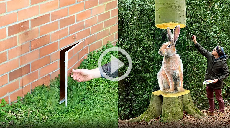 Amazing 3D Painted Illusions