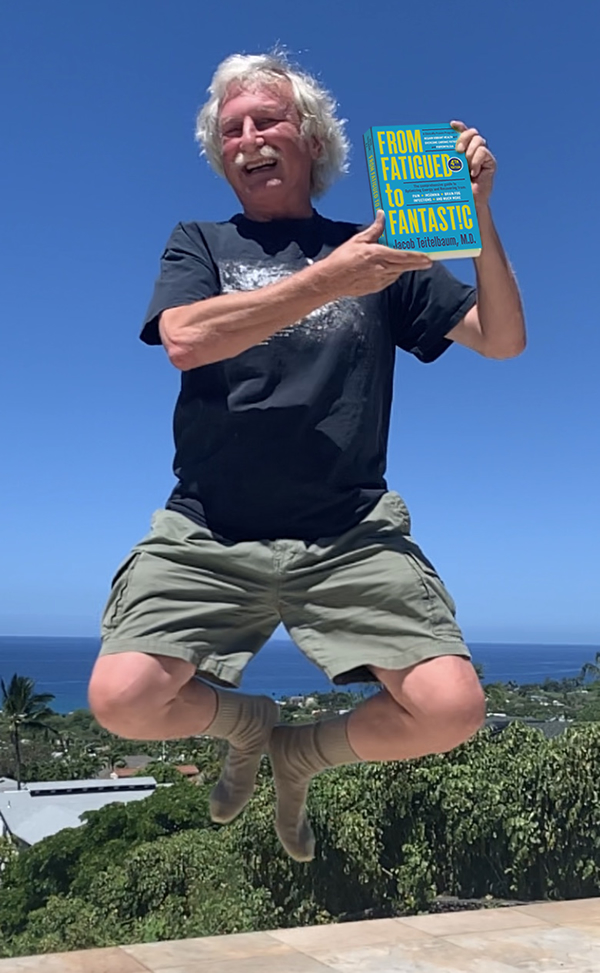 Dr. T with His New Book