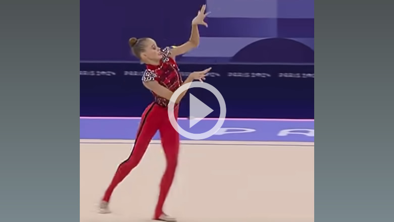 Olympic Gymnast's "Thriller" of a Performance