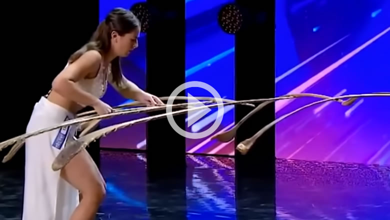 ONE Feather. ONE Girl. You CANNOT Look Away