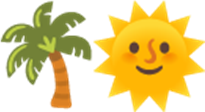 Palm Tree and Sun