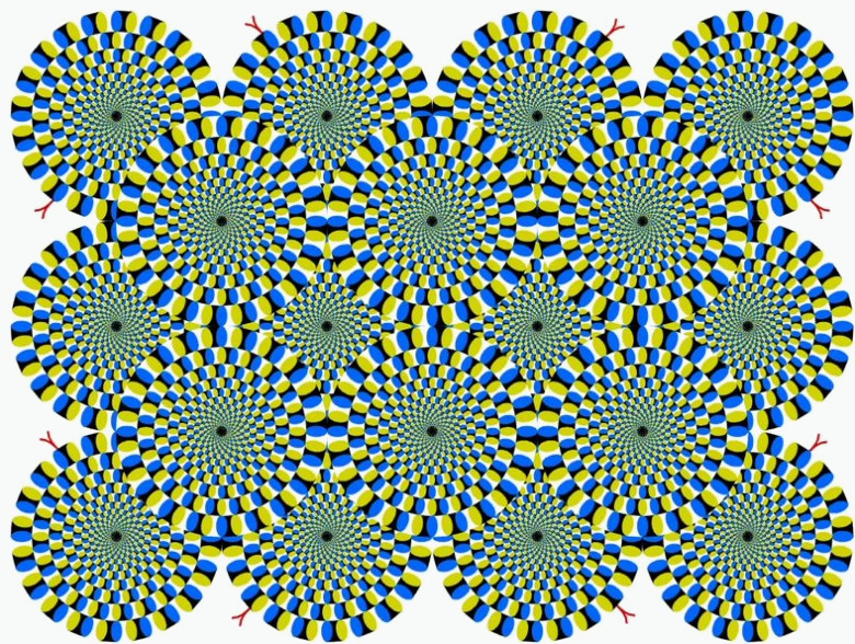 Rotating Snakes Illusion