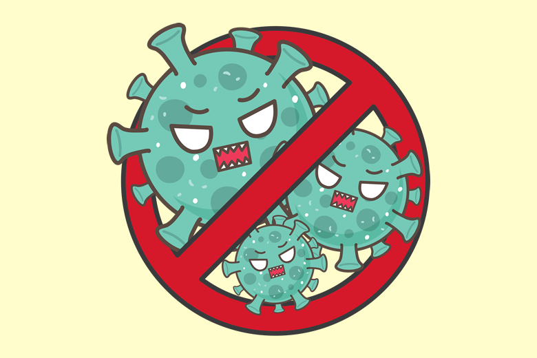 No Virusus Allowed Symbol